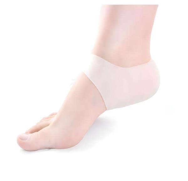 2-pack Silikon Hälskydd - Hälinsatser - Skoinlägg - Mjuka Transparenta