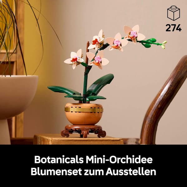Orkidébyggstenar, evig blomsterbukett, barnmontering, fjärilsorkidéleksaker Dian Ya Lan, montera nattfjärilsorkidé, heminredning