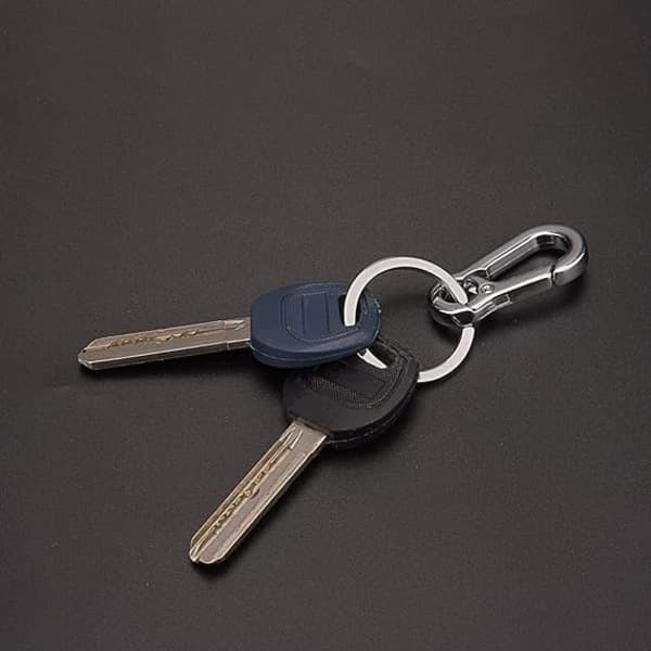 3 metal nøgleringe, stål nøgleringe, til mænd og kvinder