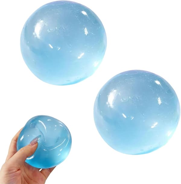 2-pack kokosolja Squishy - Stressboll med kokosolja Rosa Pink