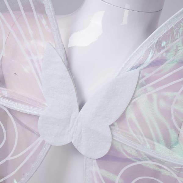 Fjärilsvingar för barn - Vingar Vita white