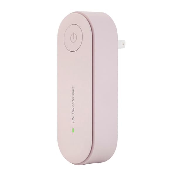 Ultralydsmidefjerner, Trådløs Ultralydsmidefjerner, Støjsvag Plug-in Midefjerner, Reducerer Støvmider ved Åndedrætsproblemer Pink US plug
