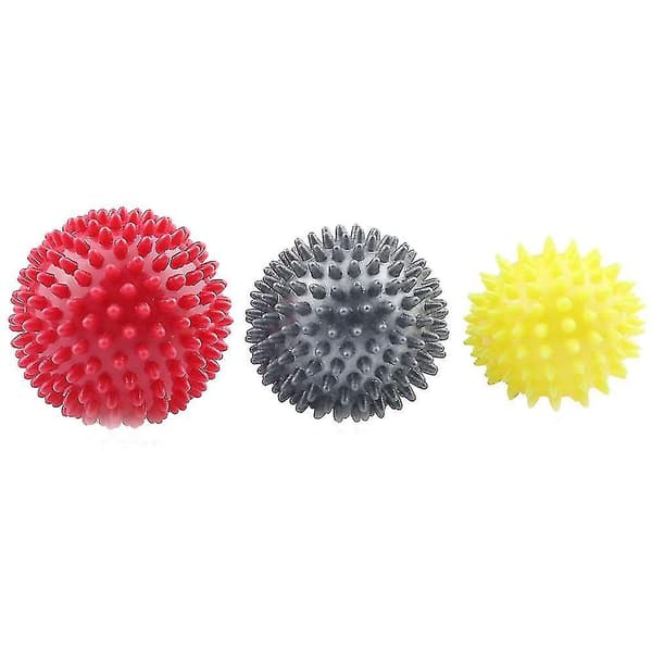 3 stk. pindsvinebold massagebold