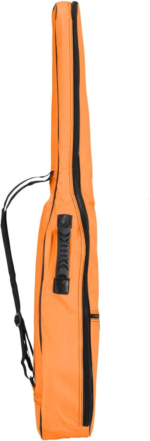 Gitarrfodral, dubbel 5 mm tjock bomullsrem, 40 tum, 41 tum, gitarrfodral i trä, orange färg