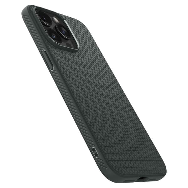 Spigen Mobilcover til iPhone 15 Pro Max Liquid Air - Abyss Green