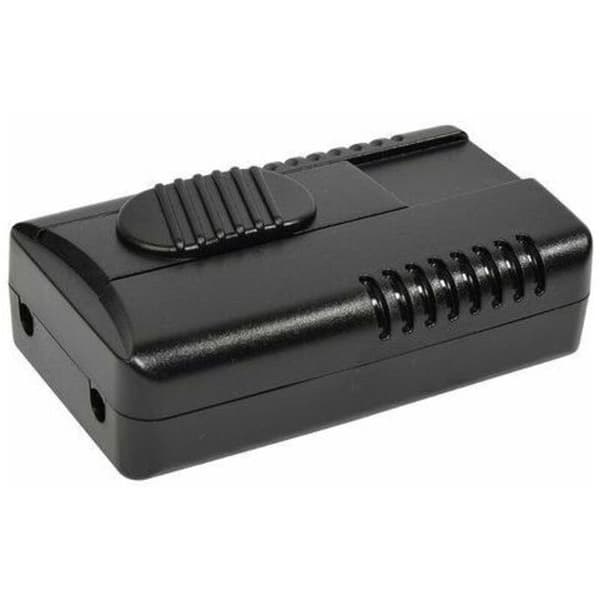 Fodafbryder med skyder 150W 230V Sort LED-kompatibel [Energiklasse A]