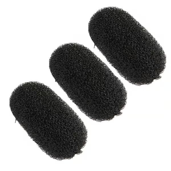 stk Hårnåle til at øge volumen Puffy Hår SORT Sort Black
