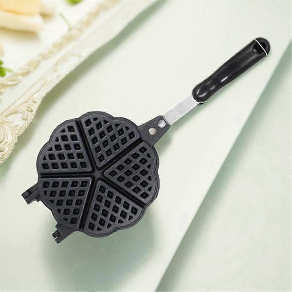 Vaffeljern Non-Stick Vaffel Pannekake Bake Grillform Vaffeljern