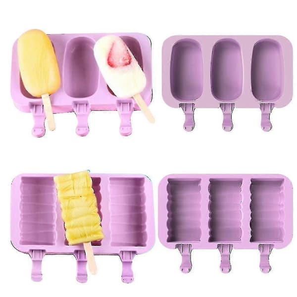 Isforme 2-pak Silikone Isform Pop Isforme Ispindeforme