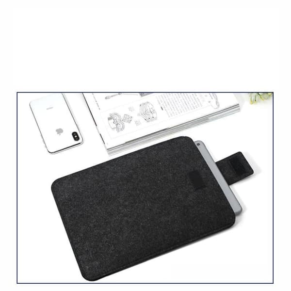 Dataveske 13-tommer, Passer MacBook Pro og Air - Sleeve ullfilt Lys grå gray