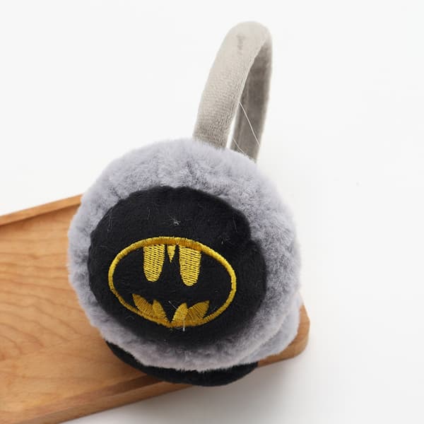 Ørevarmere for barn, gutter og jenter, Batman, Spiderman, superhelt, vintervarme, myke ørevarmere