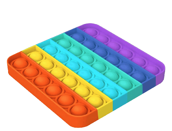 Pop It Fidget Toys Rainbow