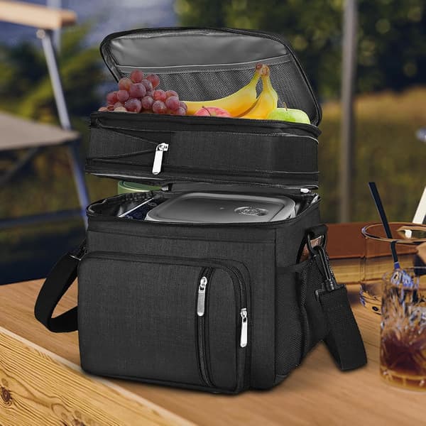Läckagesäker picknickväska Bärbar kylväska - Vattentätt foder för grillning och camping