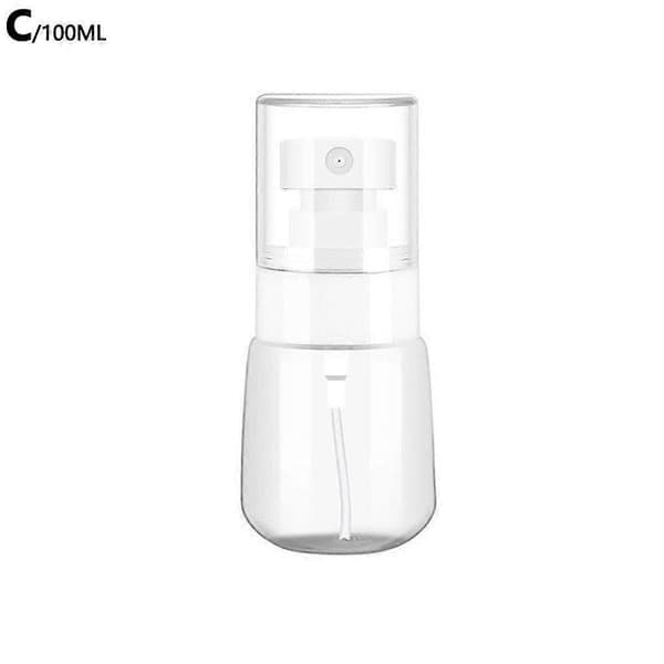 30ml/60ml Plast Transparent Tom Sprayflaska Flaskor för Parfym Alkohol Transparent 100ml Transparent 100ml