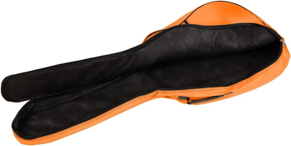 Gitarrfodral, dubbel 5 mm tjock bomullsrem, 40 tum, 41 tum, gitarrfodral i trä, orange färg