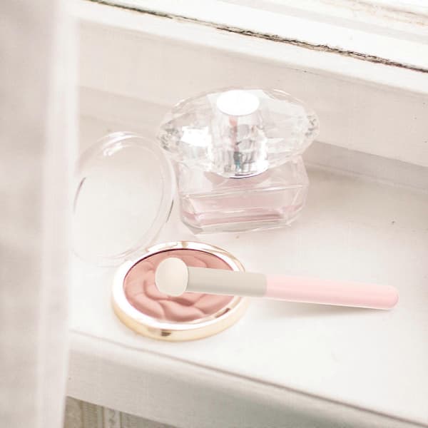 Makeupværktøj Concealer Svampebørste til Kvinder 3 stk. Hvid Latex Sæt