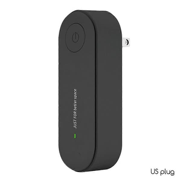 Ultralydsmidefjerner, Trådløs Ultralydsmidefjerner, Støjsvag Plug-in Midefjerner, Reducerer Støvmider ved Åndedrætsproblemer Black US plug