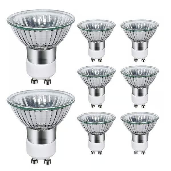 8-pakning GU10 halogenpærer 35W 220V Aromaterapi Lampe for Varmere til Stearinlys