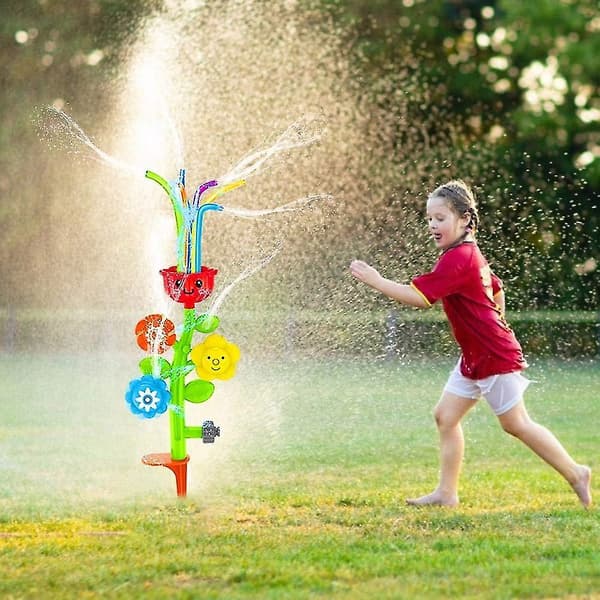 Sprinklerleker Bakgårdsvann Barn Utendørs