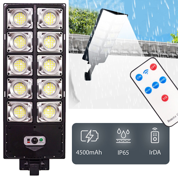 Solcellslampa LED med rörelsesensor RSL017
