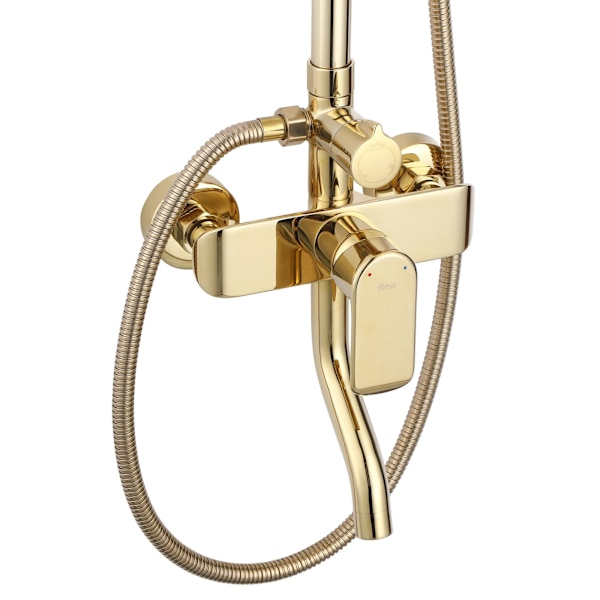 DUSCHSET REA BLOOM GULD