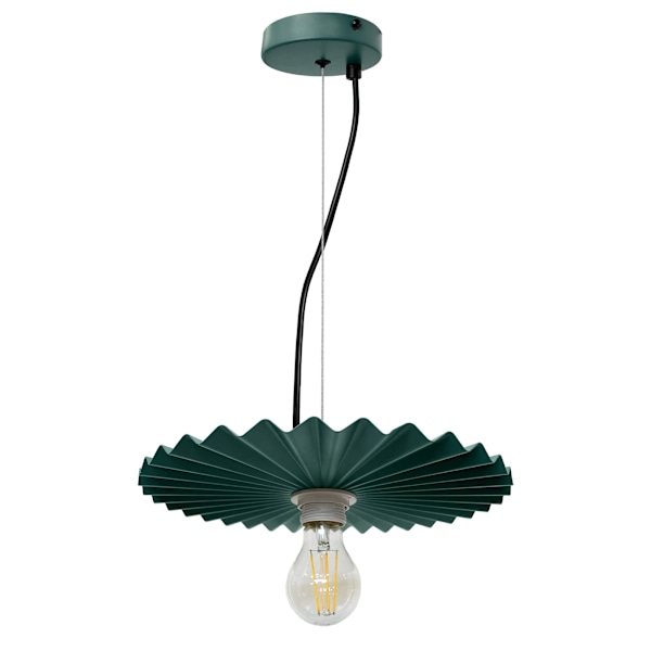 Hængende loft lampe APP1455-1CP grøn