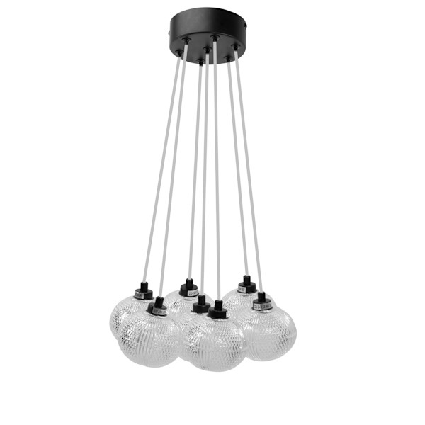 LOFTSLAMPE/LOFTSLAMPE TOOLIGHT MS020-7CP SORT
