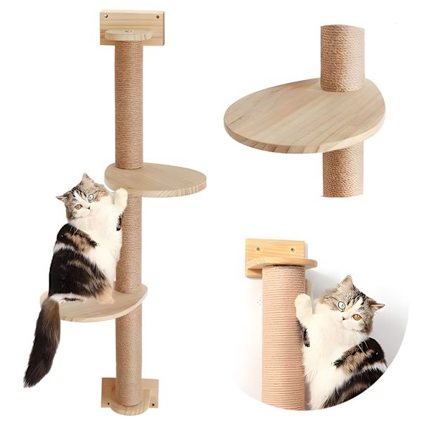 GRÅ KATT SCRATCHER TUTUMI P70509 BEIGE