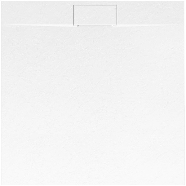BASALT duschbrosch, vit, 90X90