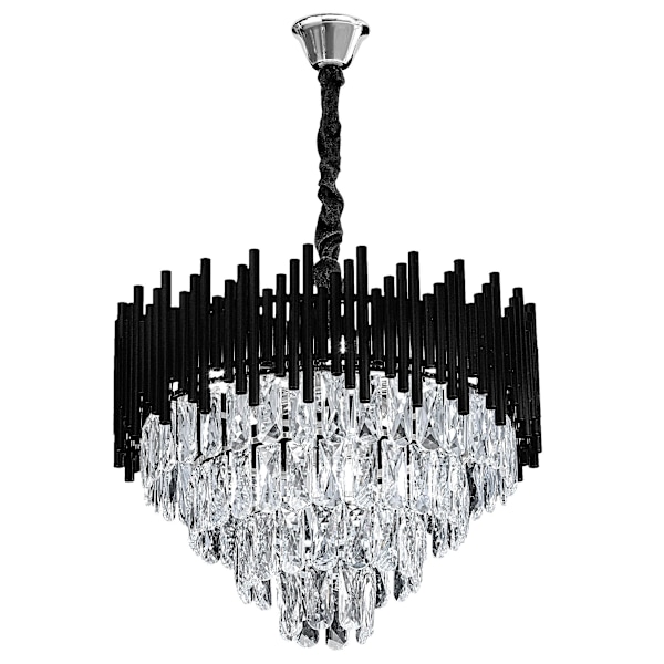HÆNGELAMPE TOOLIGHT G063-CP 50CM SORT 50CM