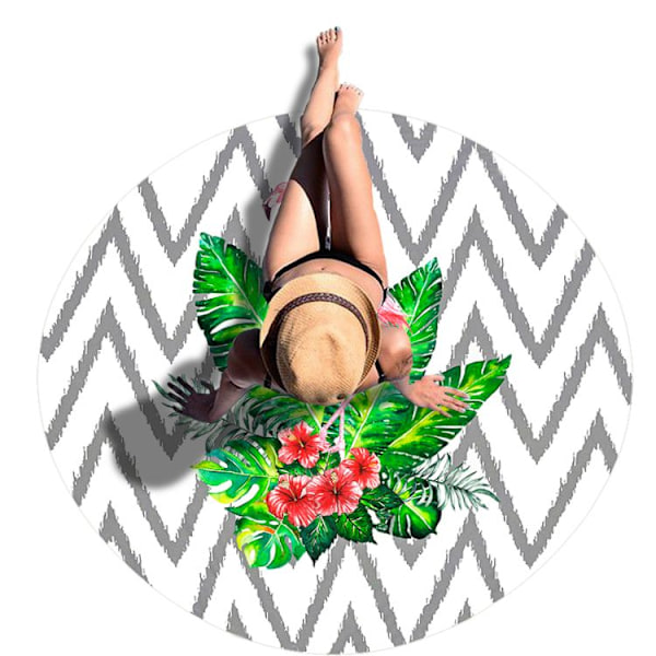 Strandhandduk Flamingo 150 cm