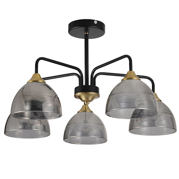 KATTOVALAISIN PLAFON TOOLIGHT G085-5C BLACK GREY