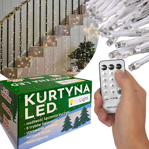ULKOVERHO 300 LED KAUKOSÄÄTIMELLÄ