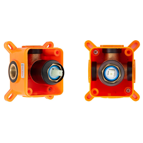 REA LUGANO DOLDA DUSCHSET SVART +BOX