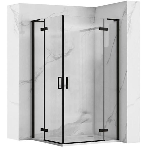 SALG HUGO DOBBELT BRUSER KABINET SORT 100X100