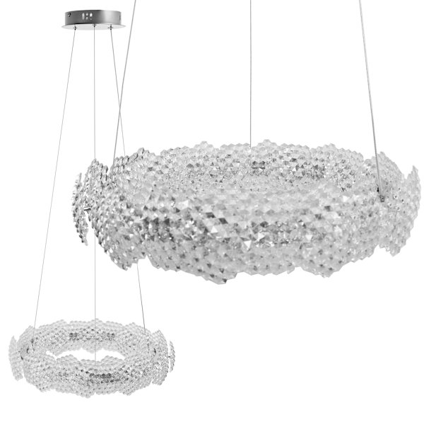 HÆNGELAMPE TOOLIGHT MS017-CP KROM 57CM
