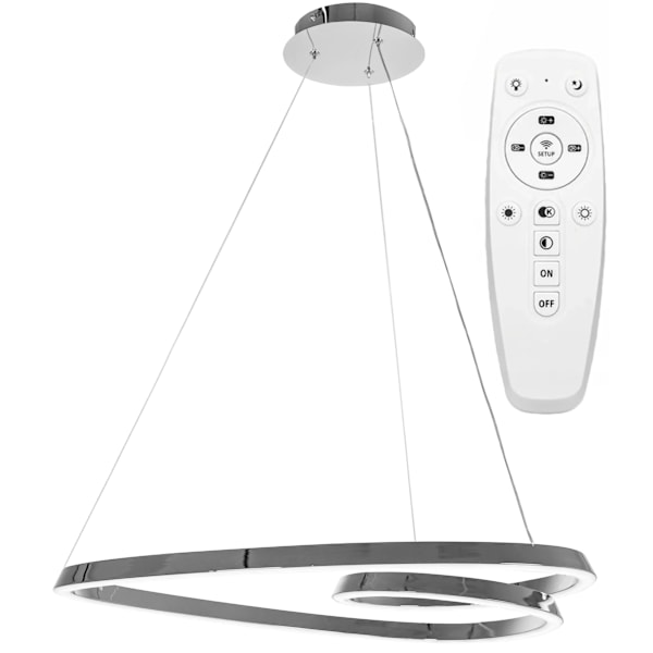 RIIPUS RIIPPUVA VALOSILMUKKA LED + APP798-CP CHROME-KAUKOSÄÄDIN