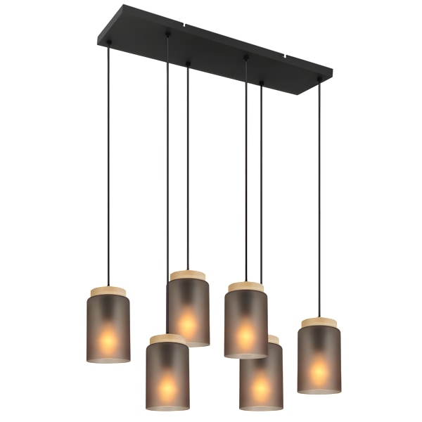 HÄNGANDE TAKLAMPA TOOLIGHT APP1813-6CP GREY