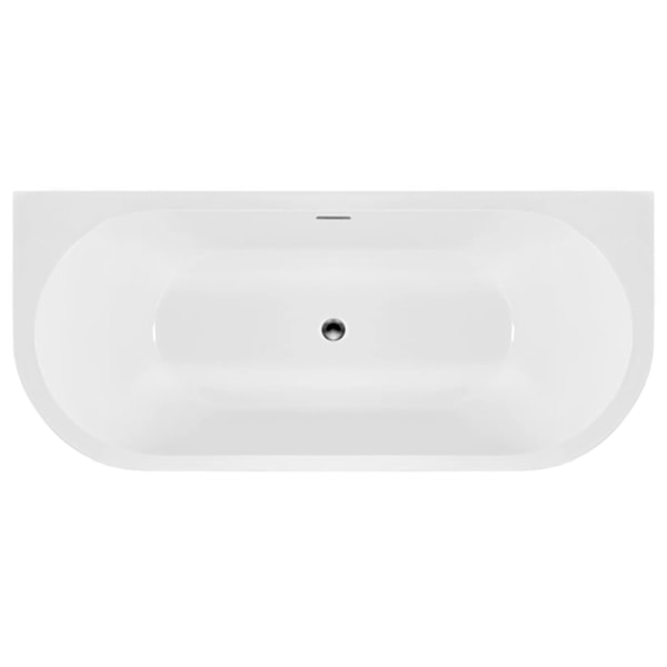 VÄGGMONTERAT AKRYLBADKAR OLIMPIA 150CM