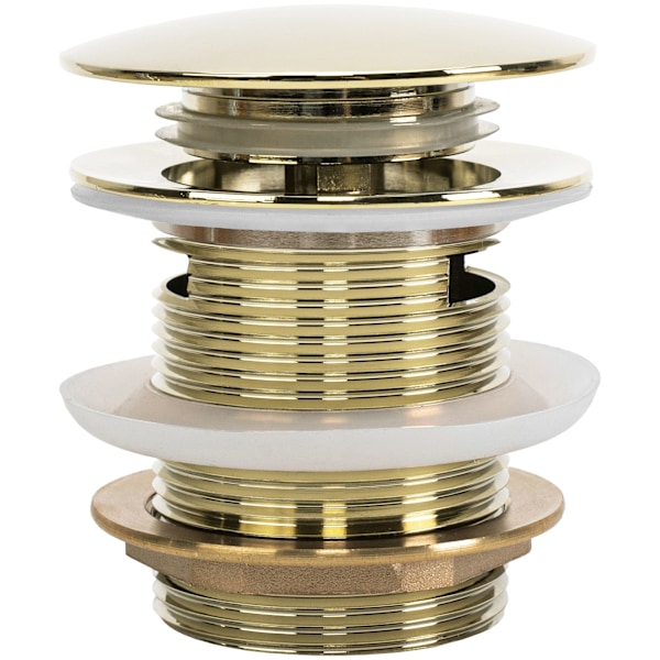 Universal badpropp click-clack Rea Guld 6cm