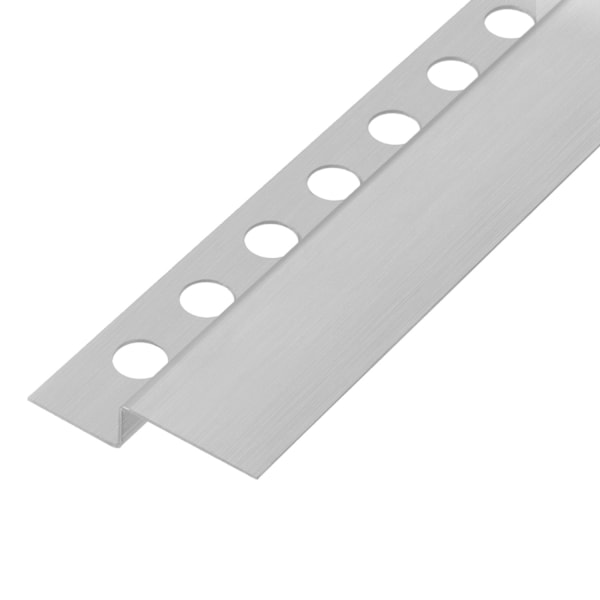 Frontlist för duschbrunn 120cm Borstad Nickel