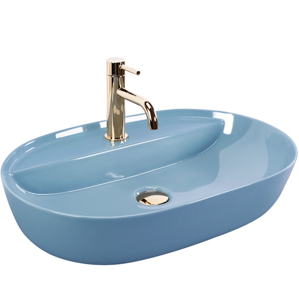 PÖYTÄTASON PESUALLAS REA AURA 61 BLUE