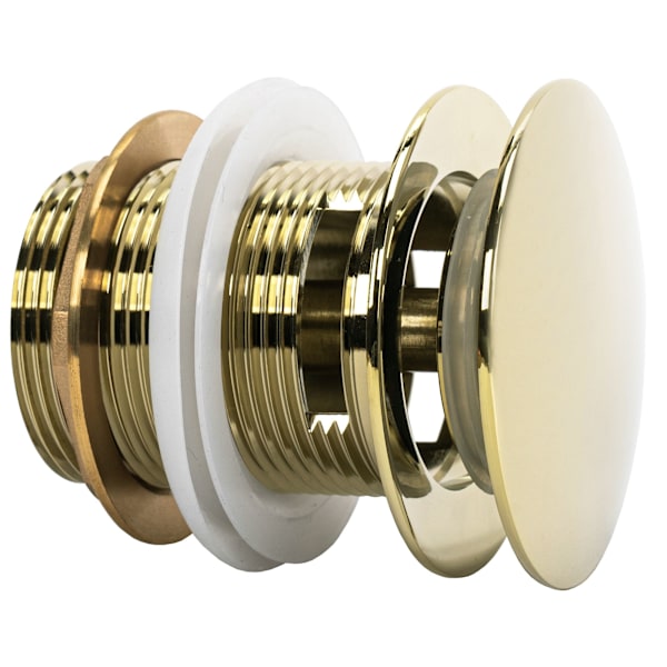 Universal badpropp click-clack Rea Guld 6cm