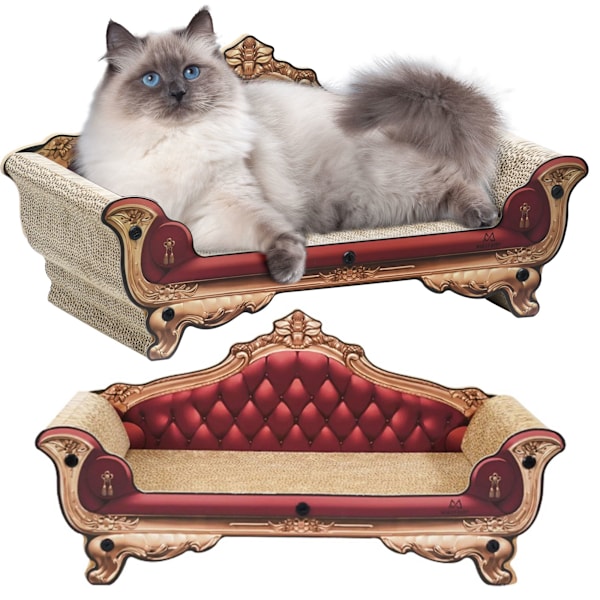 Klösbräda för katter Soffa Röd 331594