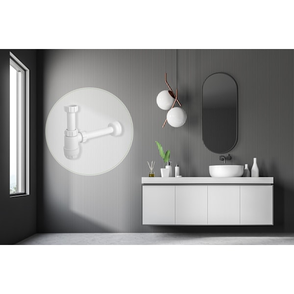 FLASKAN SIPHON REA HC2 VIT LÅG