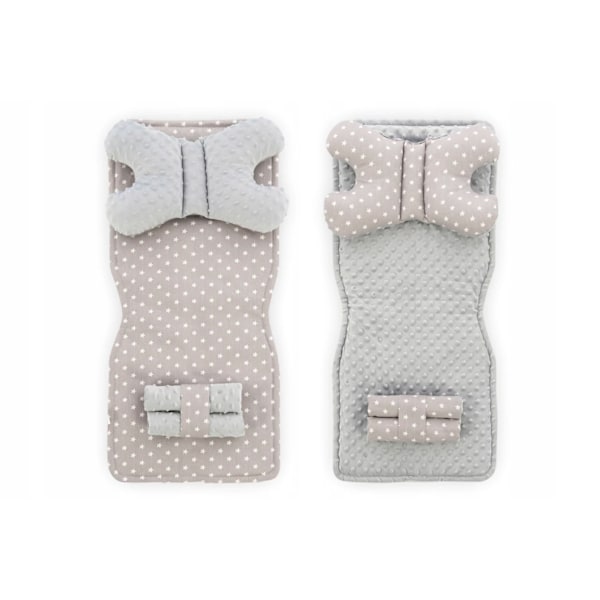 Liggeunderlag 4i1 Grey/White Star JY07