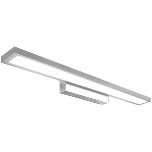 LED badeværelse væglampe 60 cm APP840-1W fladt krom