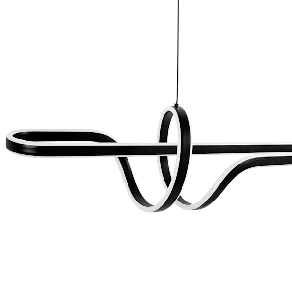 HÄNGANDE TAKLAMPA TOOLIGHT G038-CP SVART