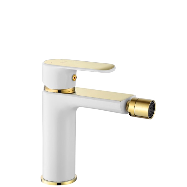 BIDÉBATTERI MY1805-9WG BLOOM VIT/GULD
