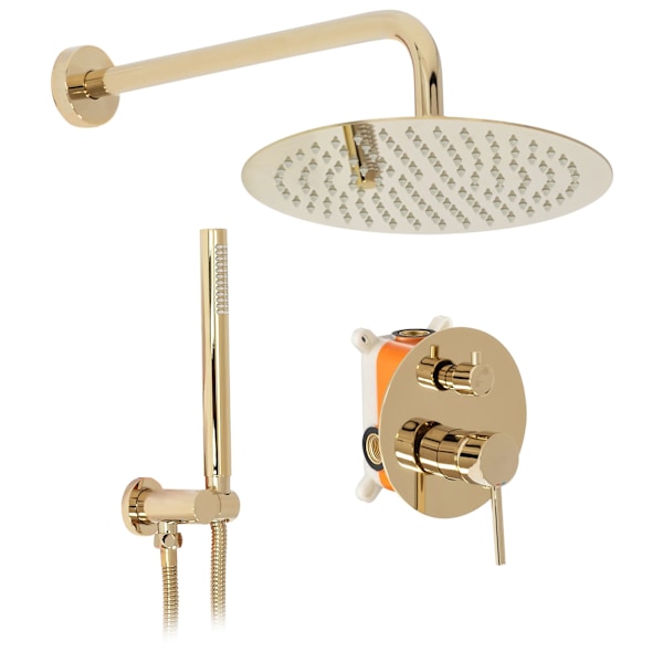 REA LUNGO GOLD + BOX DOLDA DUSCHSET